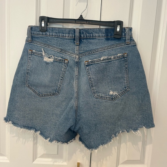 Distressed denim shorts - Picture 2 of 2